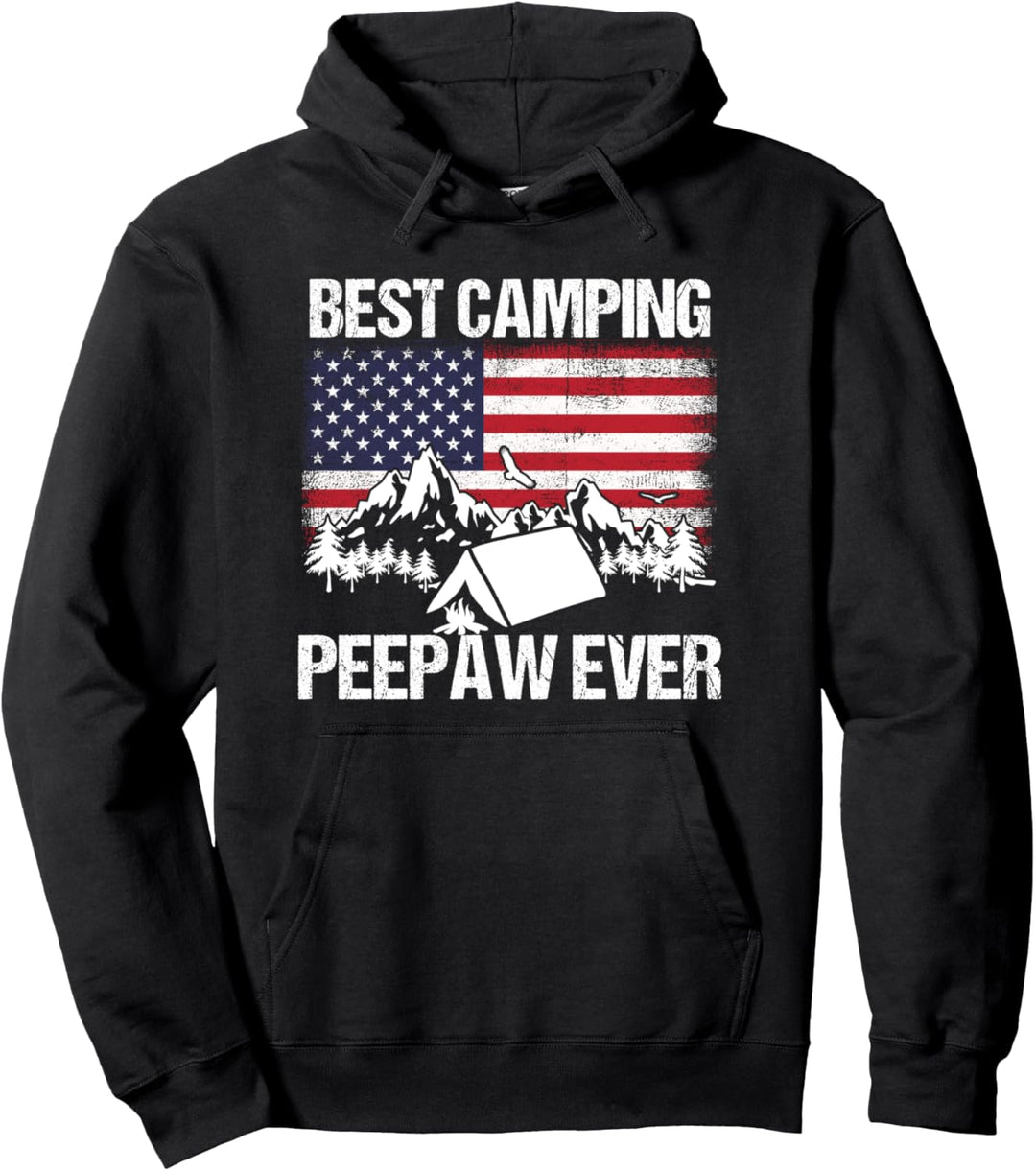 Camping Trekker Camper Zelt Natur Wandern Wanderer Geschenk Pullover Hoodie