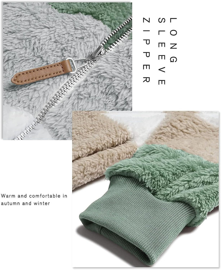 ABINGOO Damen Mantel Kapuzenjacke Winterjacke Mode Warm Hoodie Pullover Jacken Reissverschluss Plüsc