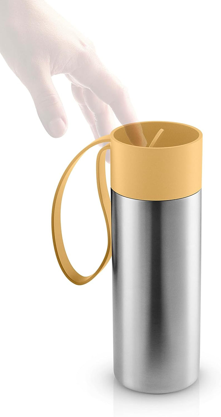 EVA SOLO | To Go Cup 0,35l Golden sand |Doppelwandiger Thermobecher | Golden sand 0,35 l Golden Sand