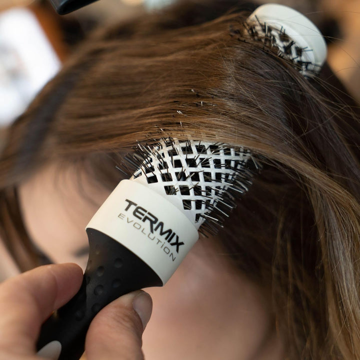 Termix Evolution Soft. Professionelle, thermische Rundhaarbürste mit Keramikrohr für den Friseursalo