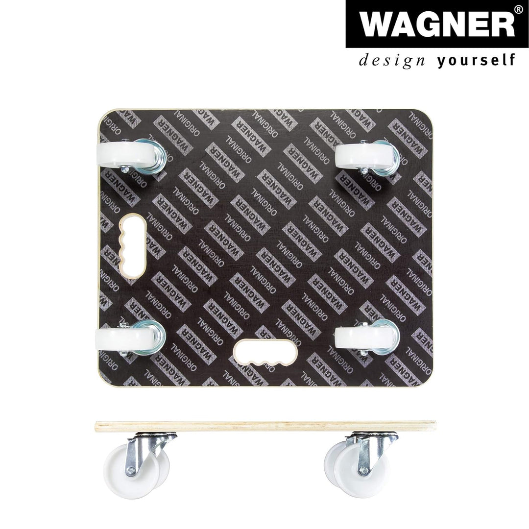 Wagner Transporthilfe MM 1113 I 59 x 49 x 13,5 cm - Tragkraft 400 kg - für schwer beladene Kisten &