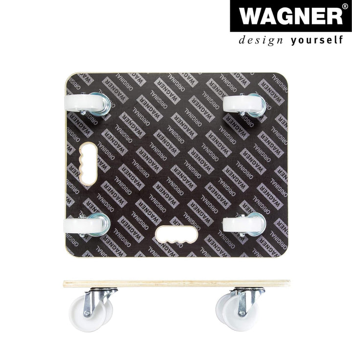 Wagner Transporthilfe MM 1113 I 59 x 49 x 13,5 cm - Tragkraft 400 kg - für schwer beladene Kisten &