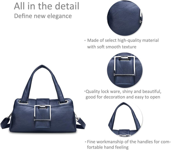 NICOLE & DORIS Damen Handtaschen Handtaschen für Damen Mode Umhängetasche Handtasche Schultertasche