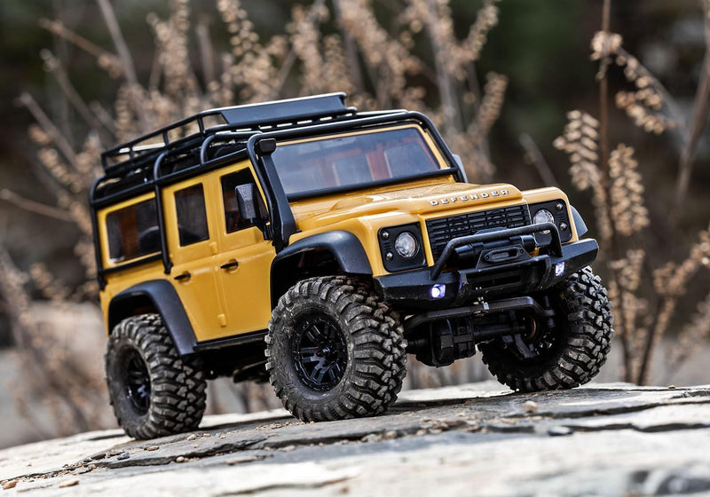 TRAXXAS TRX-4M 1/18 LD Land Rover Defender tan Scale-Crawler inkl. Akku/Lader 4WD RTR