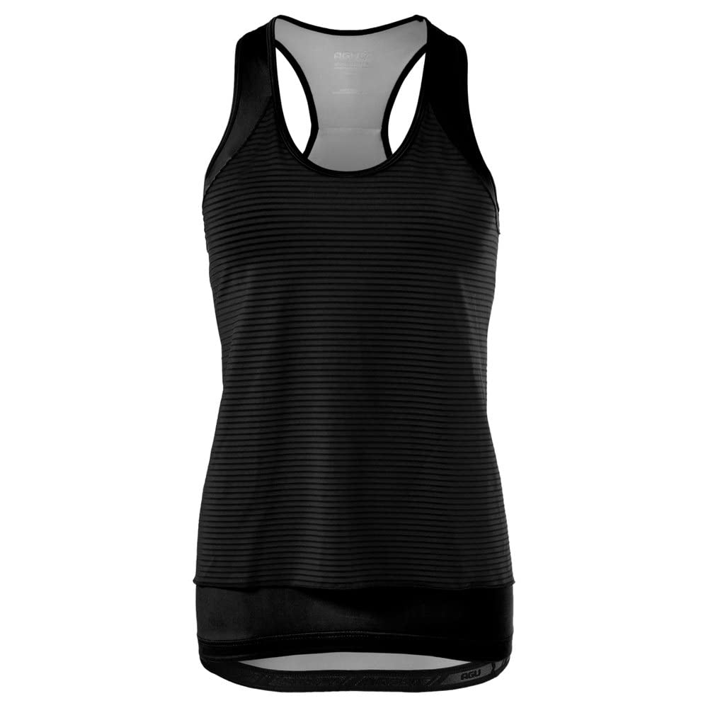 AGU Layered Racertop Essential Damen XS Schwarz, XS Schwarz