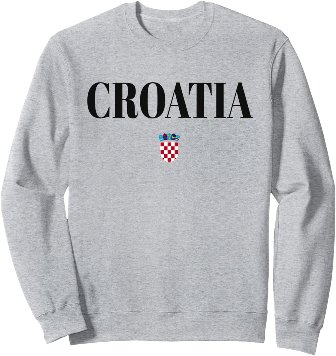 KROATIEN Flagge Damen Herren Kinder KROATIEN Sweatshirt