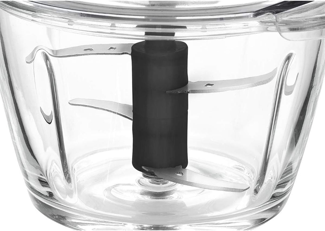 ProfiCook PC-MZ 1150 2in1 Multizerkleinerer und Ice Crusher, Edelstahlgehäuse, Glas-Mixbehälter (1 L