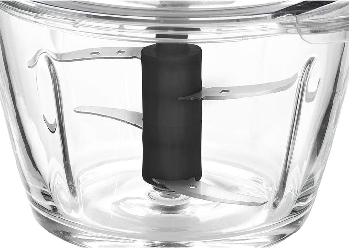 ProfiCook PC-MZ 1150 2in1 Multizerkleinerer und Ice Crusher, Edelstahlgehäuse, Glas-Mixbehälter (1 L