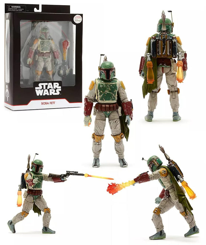 Disney Diamond Select Boba Fett Star Wars Sammelfigur, Star Wars – inklusive Zubehör und Mandalorian