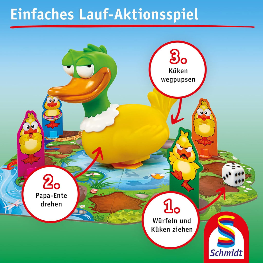 Schmidt Spiele 40665 Pupsparade, Kinderspiel, Actionspiel ab 4 Jahren