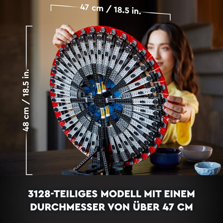 LEGO 76262 Marvel Captain Americas Schild Set, Avengers-Modellbausatz für Erwachsene mit Minifigur,