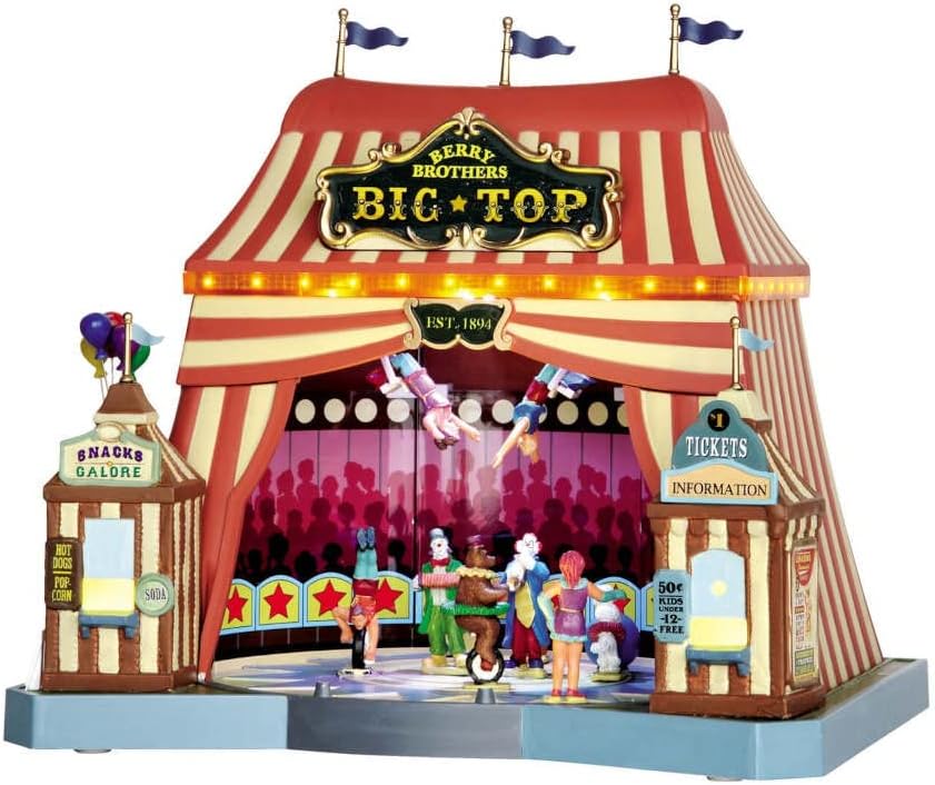Lemax - Carnival - Sights & Sounds: Berry Brothers Big Top - (55918-UK)