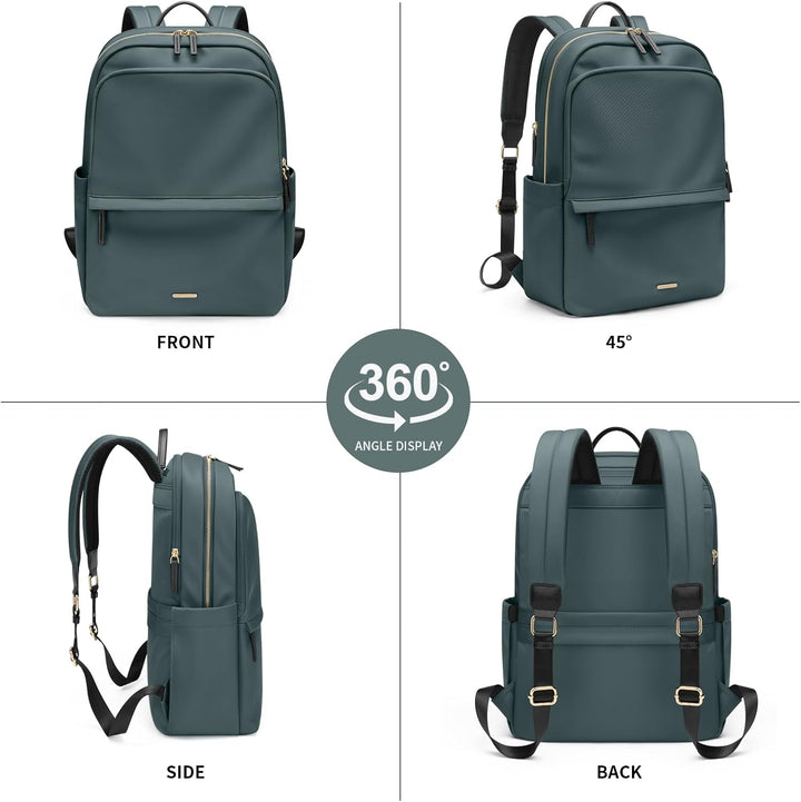 GOLF SUPAGS Laptop Rucksack für Damen Casual Daypack für Arbeit Reisen College Schulrucksack Handtas