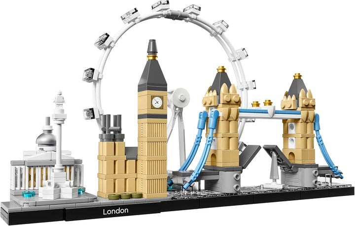 LEGO 21034 Architecture London Skyline-Modellbausatz, Bauset mit London Eye, Big Ben, Tower Bridge,