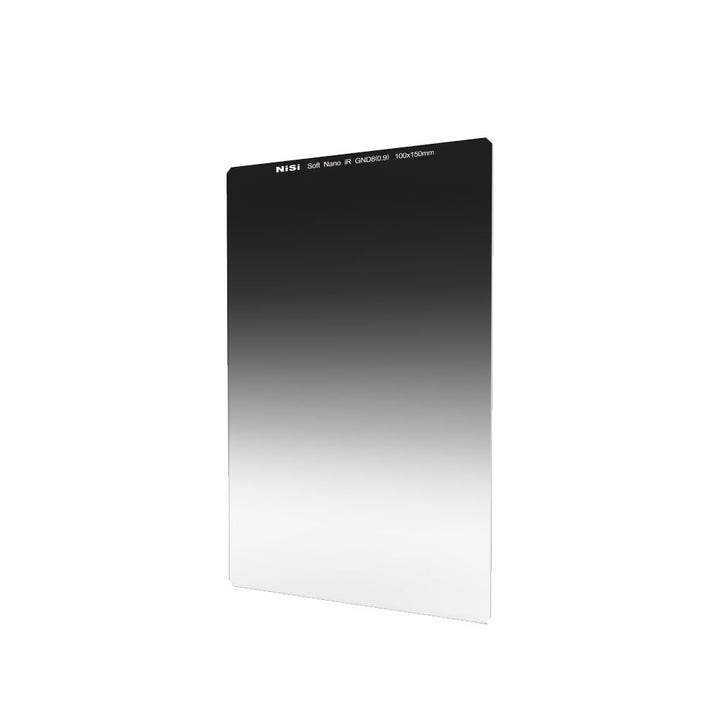 NiSi Verlaufsfilter 100x150mm GND8 0.9 Soft (3-Blenden) Nanobeschichtet und IR-Neutral mit weichem V