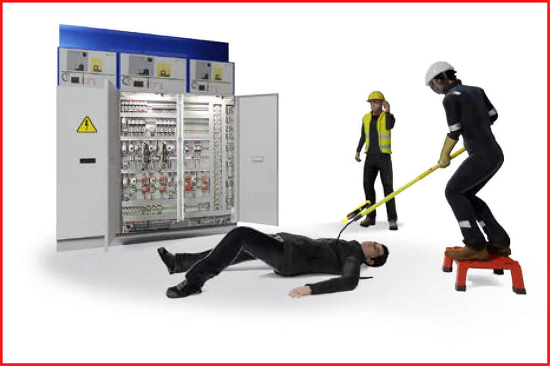KS Tools 117.0027 Mobiles Rettungsset für max. 36 kV | 10-tlg
