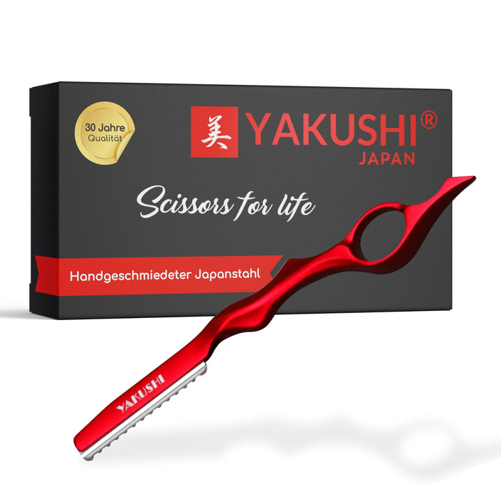 YAKUSHI Pro Razor FLYING Rasiermesser I Effilierer kompatibel mit Nikky Two-in-One & FEATHER Klingen