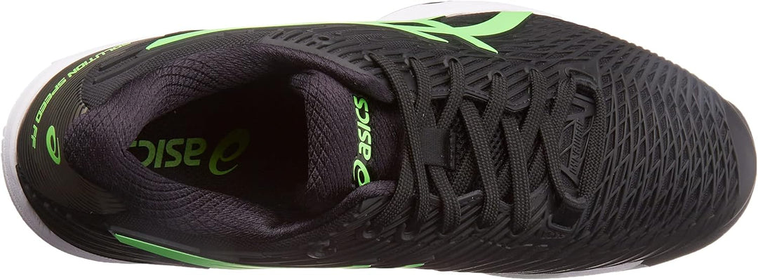 ASICS Solution Speed FF 2 Clay Tennisschuh für Schnelle Plätze für Männer Schwarz Hellblau 39 EU Sch