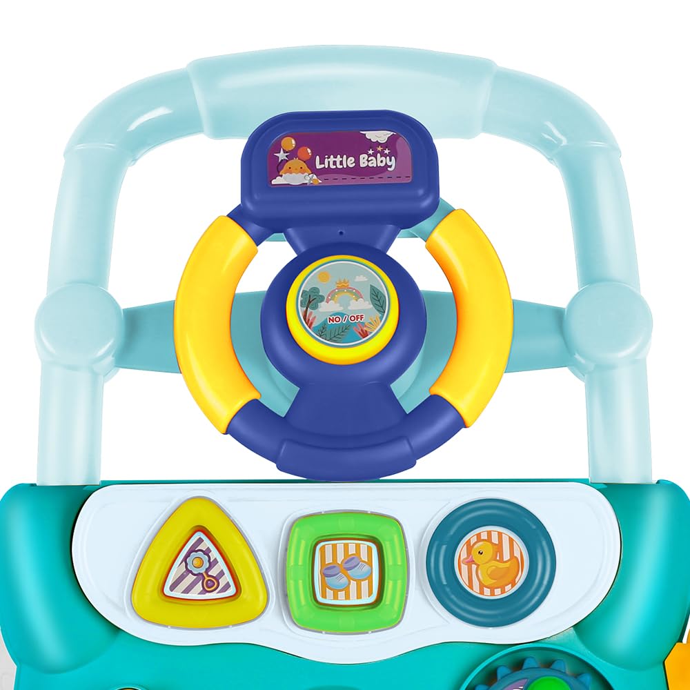 Laufwagen Special Edition, Interaktive Laufhilfe mit abnehmbarem Spielboard,Geschwindigkeit & Lautst