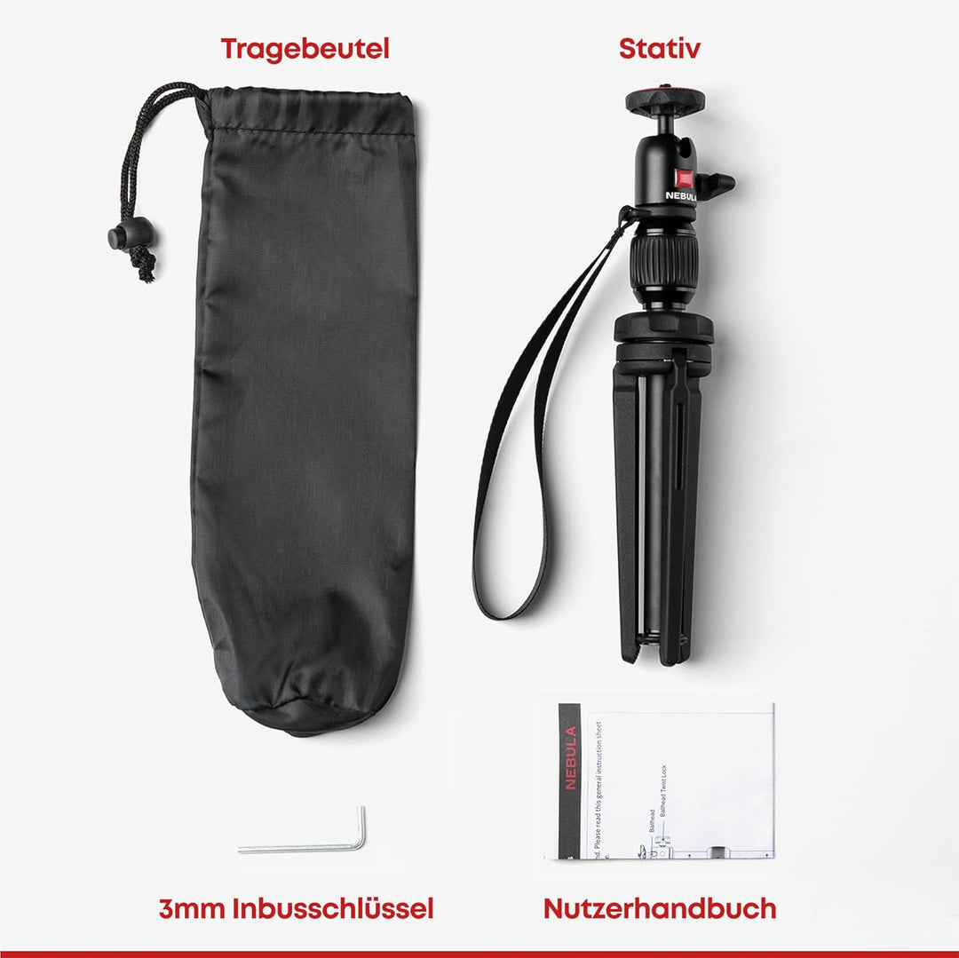 Nebula Capsule Original Stativ, Verstellbares Dreibein-Stativ für Nebula Projektoren, Kompakt und fe