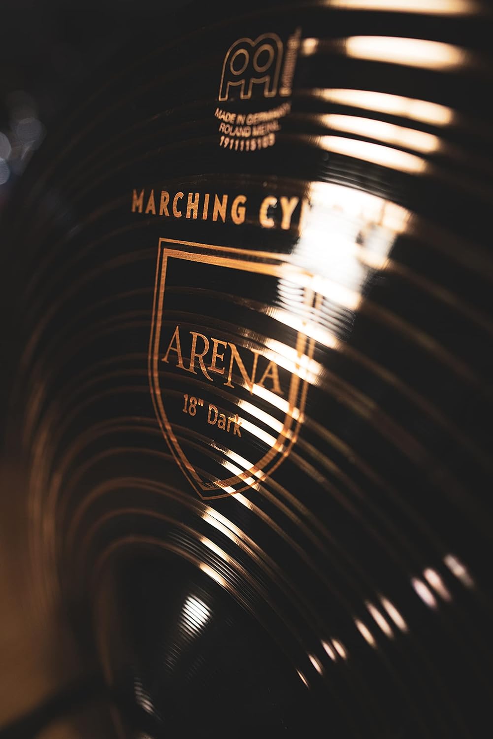 Meinl Cymbals Arena Marching Becken - 18 Zoll (45,7 cm) Marschbecken inklusive Halteriemen (MA-AR-18