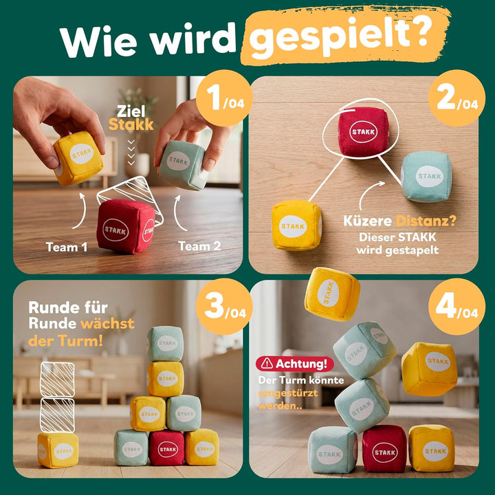 Das Neue Outdoor-Wurfspiel für Kinder & Erwachsene | Boccia-Boule mit modernem Twist | spannendes Ga