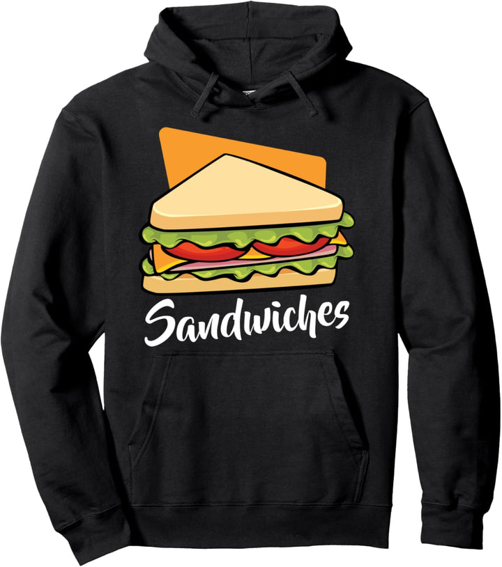 Sandwiches Pärchen Valentinstag Ehemann Ehefrau Partnerlook Pullover Hoodie