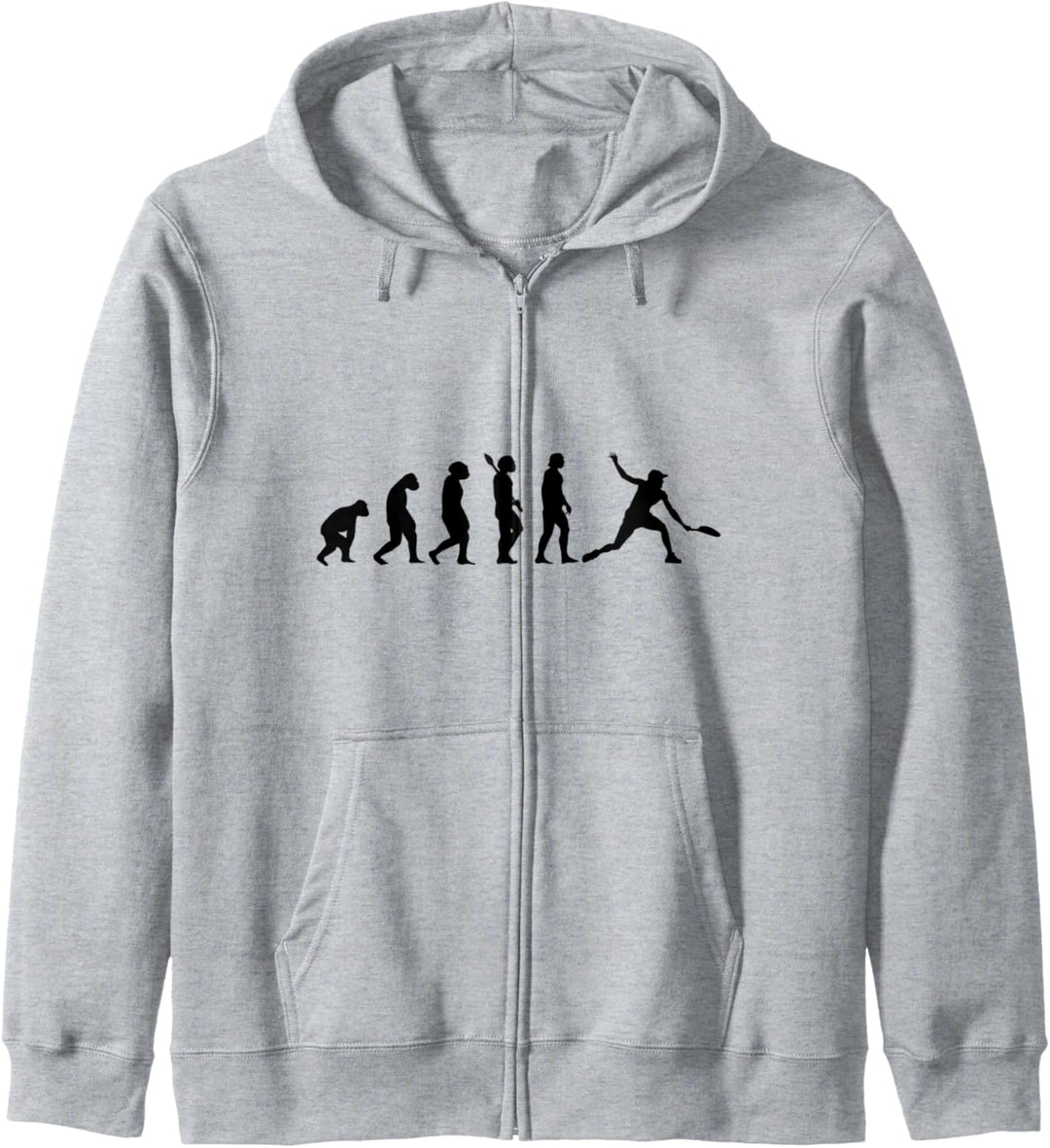 Tennisspieler Evolution Tennis Trainer Tenniscoach Geschenk Kapuzenjacke