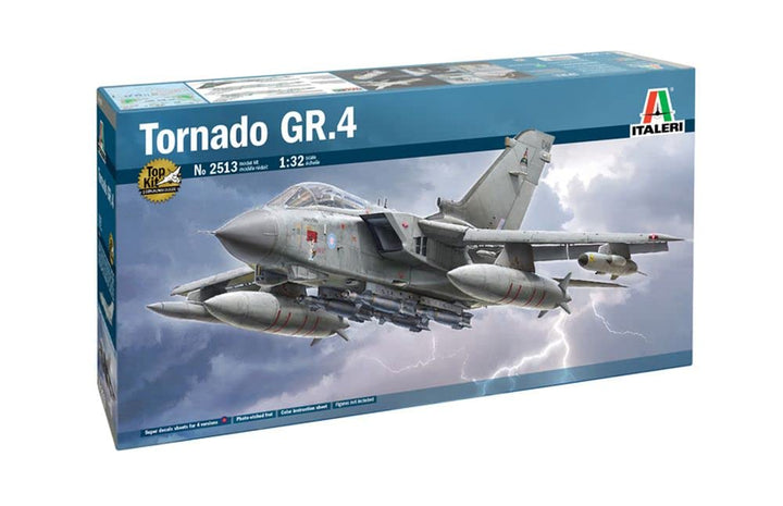 Italeri 2513S 1:32 Tornado GR.4, Modellbau, Bausatz, Standmodellbau, Basteln, Hobby, Kleben, Plastik