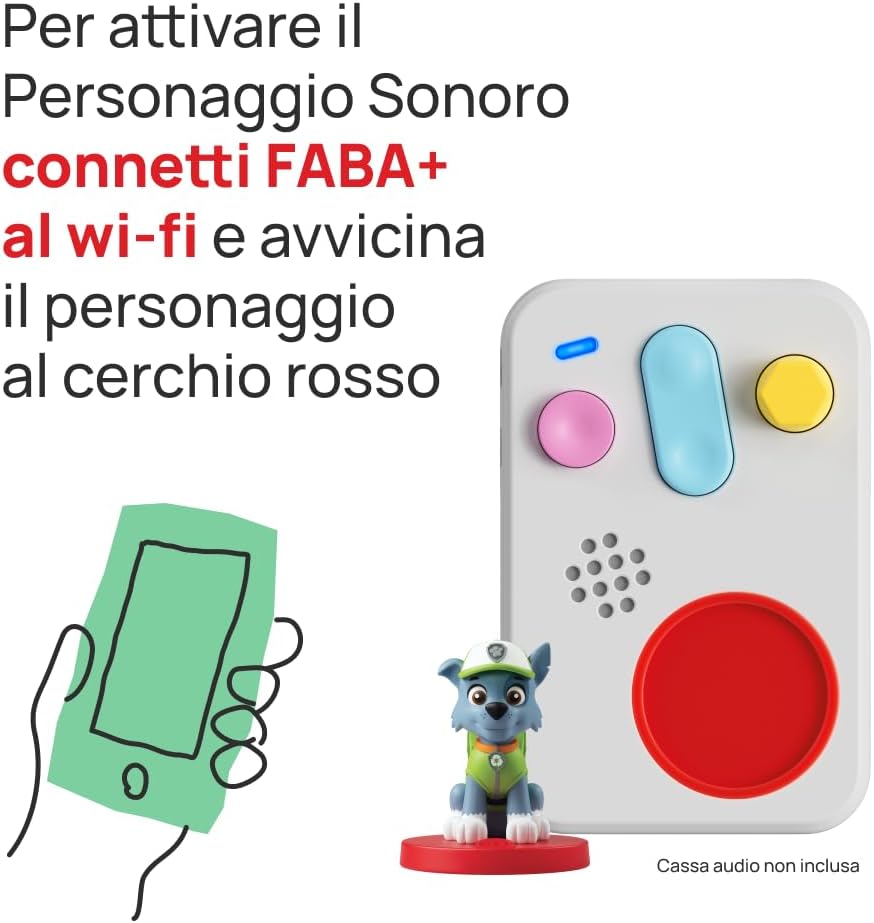 FABA Klangfigur – PAW Patrol Das Team der Welpen Rocky – Geschichten und Klangmärchen für Jungen und