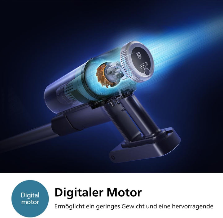 Philips Kabelloser Akku-Staubsauger 3000-Serie - Staubsaugen und Wischen in einem, Digitaler Motor,