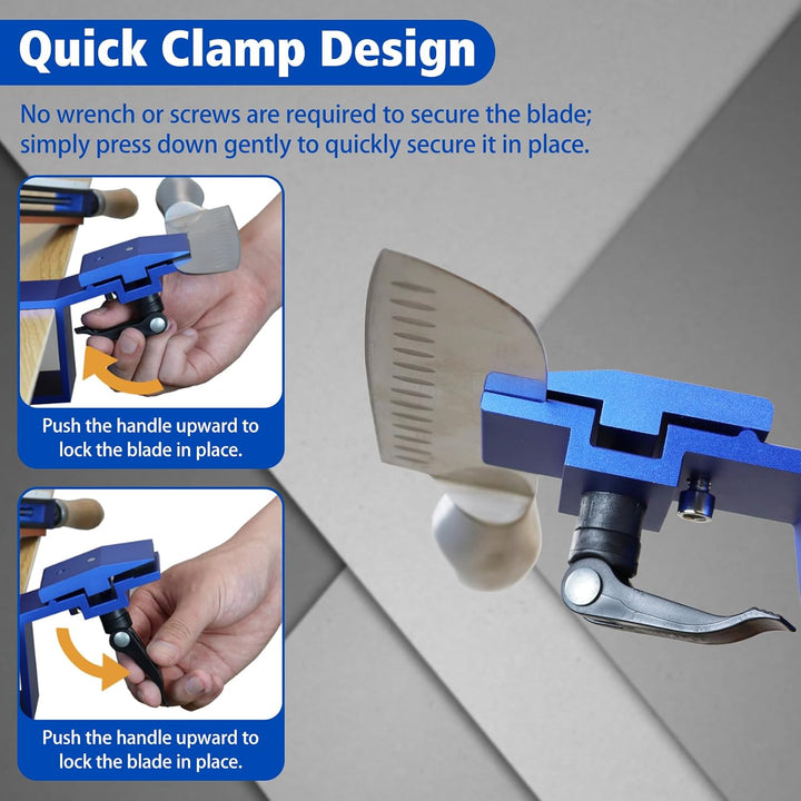Professionelle 360 Flip Messerschärfer Werkzeug, Fixed Angle Küchenmesser Schärfen Tool Kit mit Quic