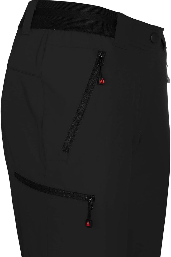 Bergson Damen Zipp-Off Hose VIDAA Comfort - Bermuda Zipp Off - leicht - bielastisch - bequem - strap