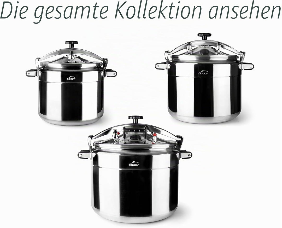 Lacor 20515, Schnellkochtöpfe, Töpfe, Kochen, Grau