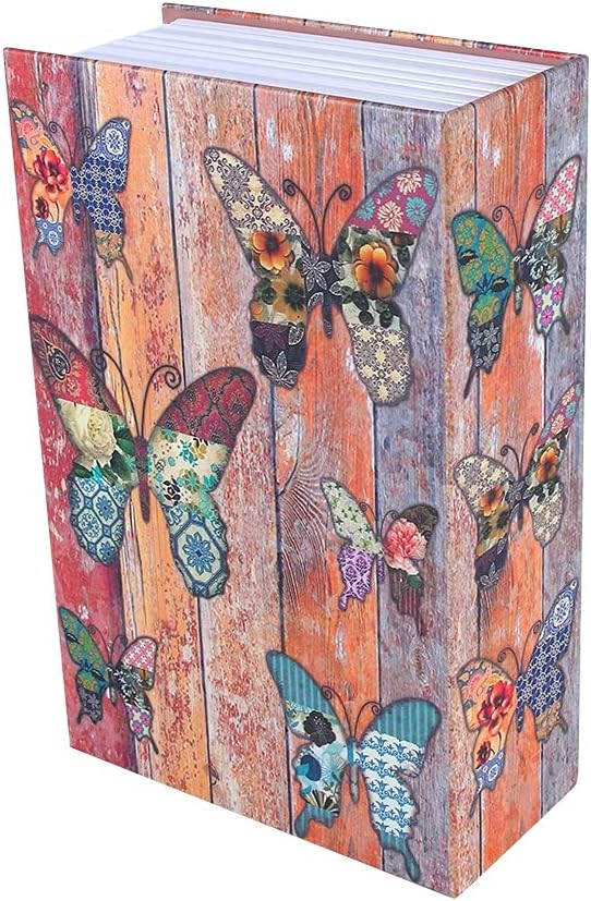 Wörterbuch Geheimbuch, tragbare Aufbewahrungsbox für Bargeld-Schmuck, 18 * 11,5 * 5,5 cm, für Zuhaus