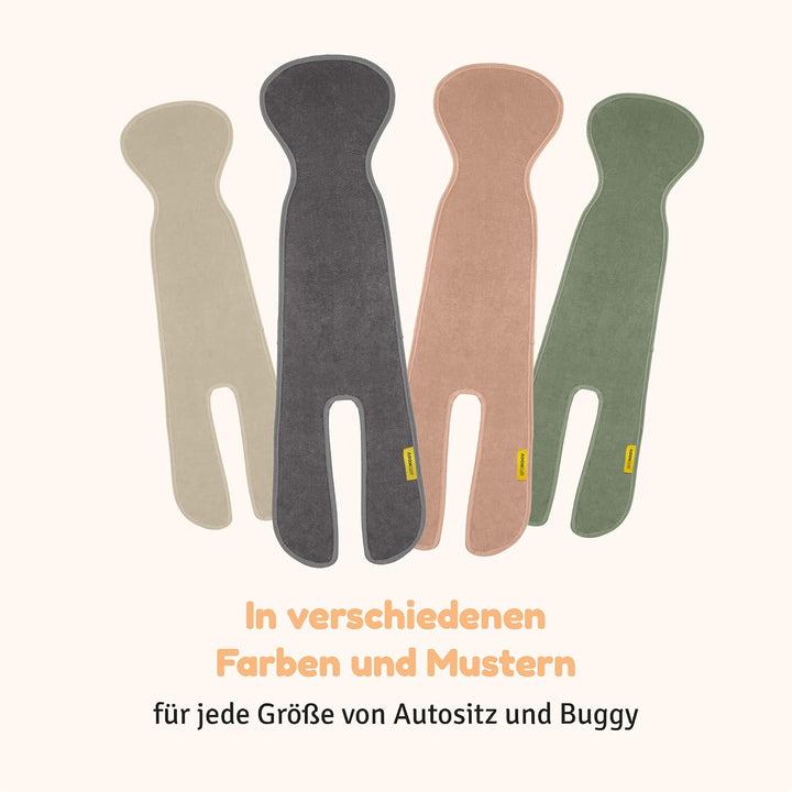 Aeromoov - Baby Sitzauflage Air Layer - Einlage Für Autositz oder Kinderwagen - Gruppe 2/3 mit Beine