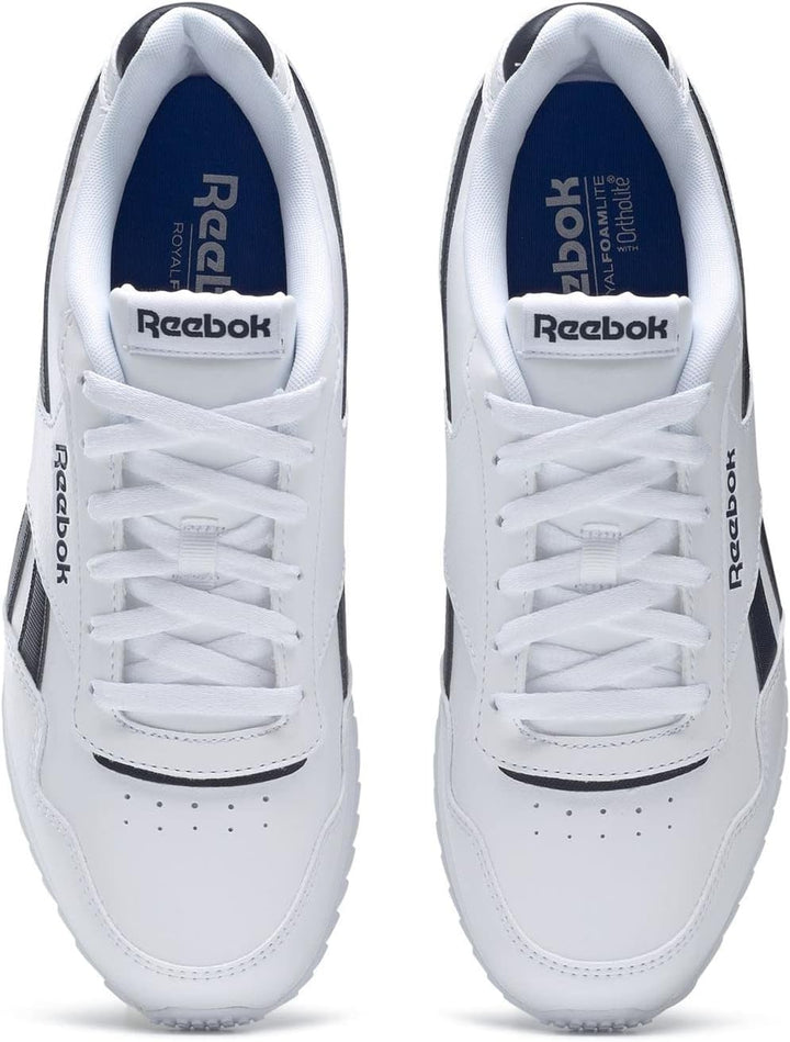 Reebok Unisex Glide Ripple Clip Sneaker 34 EU Ftwwht Vecnav Ftwwht, 34 EU Ftwwht Vecnav Ftwwht