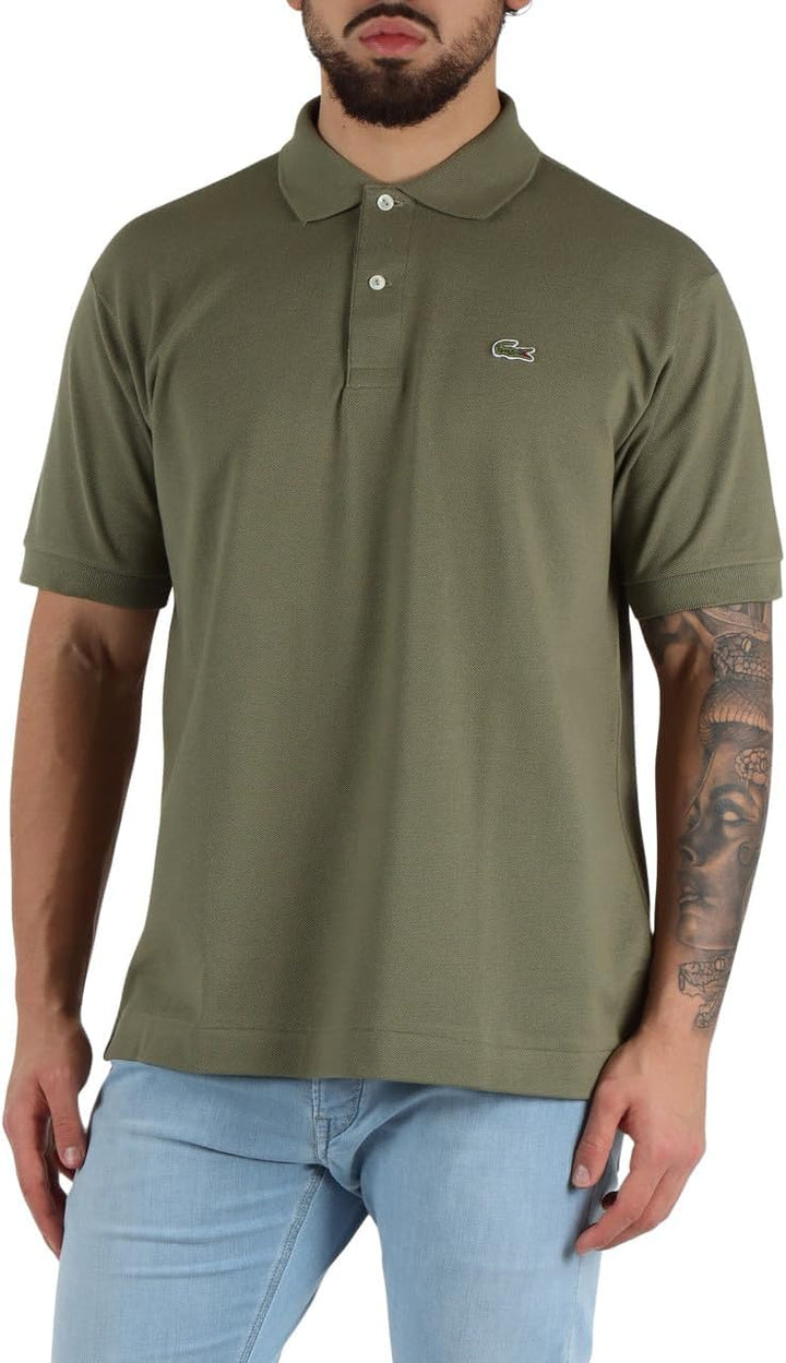 Lacoste Herren L1212 Poloshirt (1er Pack) XXL Khaki, XXL Khaki