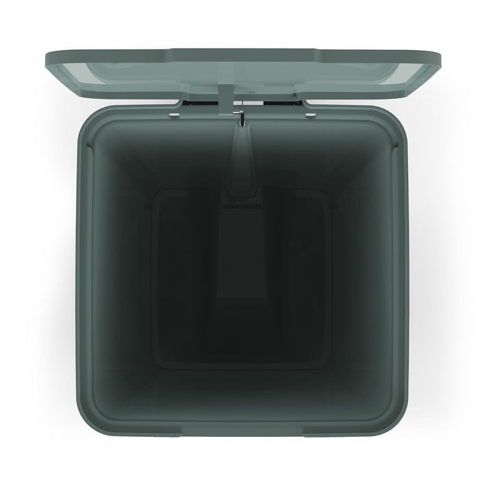 TATAY Smart 40L Mülleimer mit Pedal | Kompaktes und funktionales Design | Für Innen und Aussen | Für