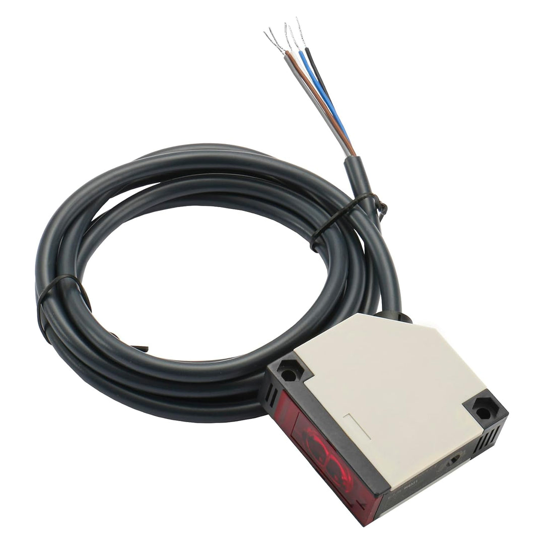 Heschen Fotoelektrischer Schalter E3JK-R4M1 24-240VAC/12-240VDC Erfassungsabstand 4m mit Reflektorpa