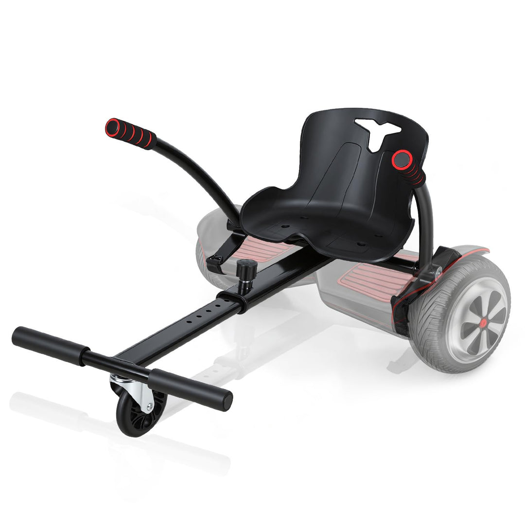 Lospitch Hoverboard mit Sitz Hoverboard Sitz,Sitzscooter für 6,5-10 Zoll 2 Wheel Balancing,Längenver