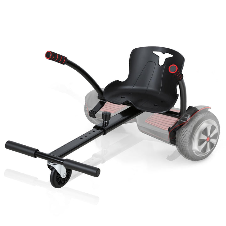 Lospitch Hoverboard mit Sitz Hoverboard Sitz,Sitzscooter für 6,5-10 Zoll 2 Wheel Balancing,Längenver