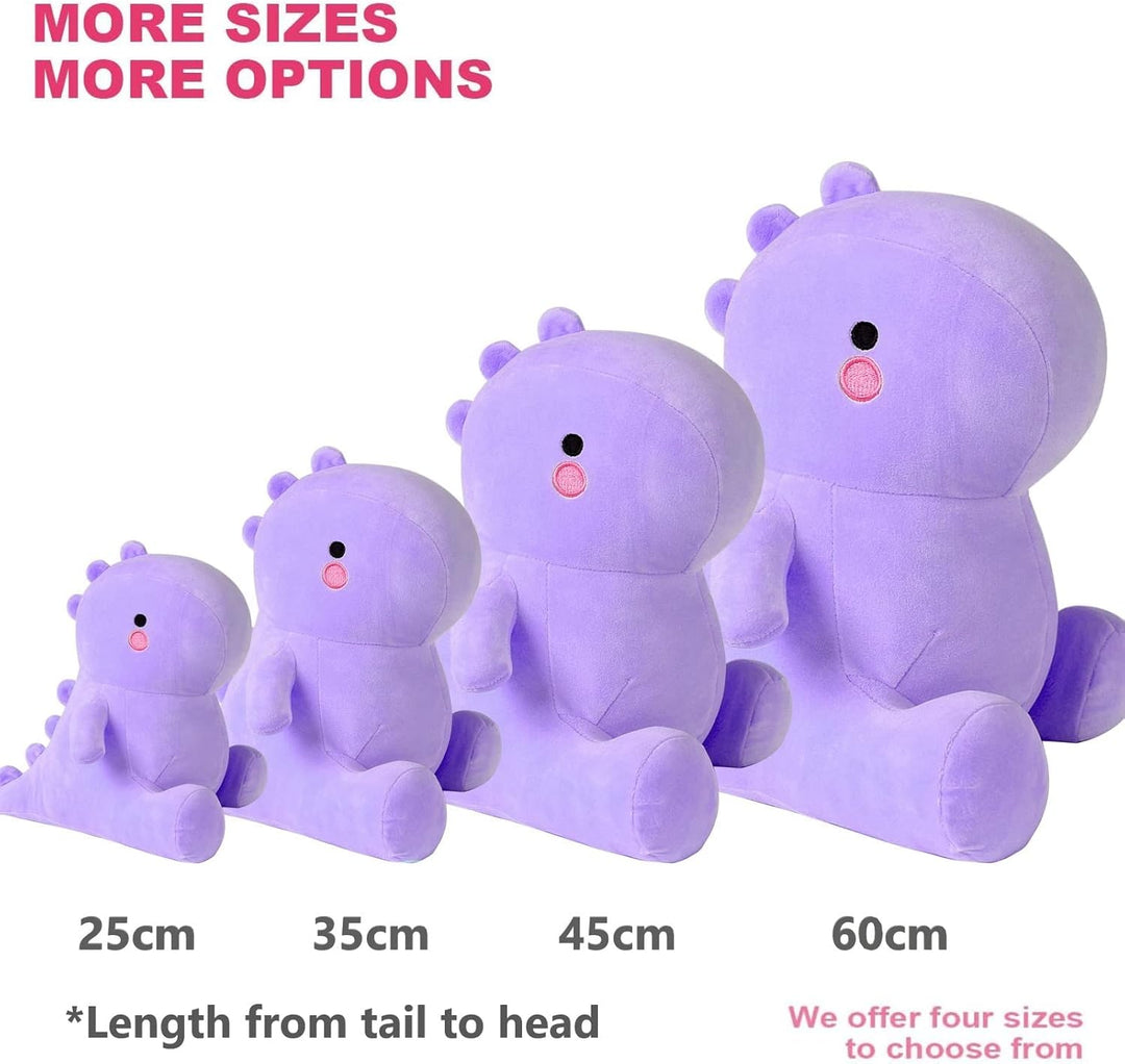 shownicer Plüschtier Dinosaurier Kuscheltier Stofftier Kawaii Dino Plüsch, Plüschsaurier Plüschkisse