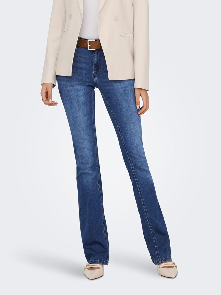 ONLY Damen Jeans S / 32L Dark Blue Denim, S / 32L Dark Blue Denim