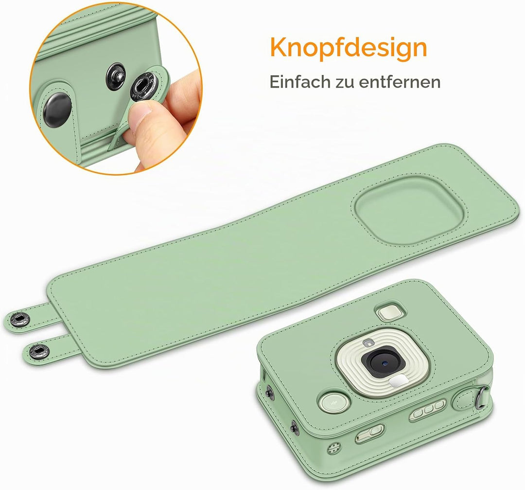 Fintie Tasche für Fujifilm Instax Mini LiPlay hybrid Sofortbildkamera - Premium Schutzhülle Reise Ka