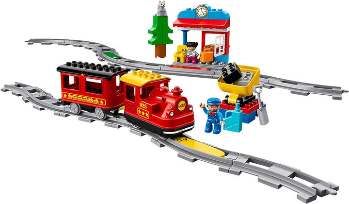 Lego Duplo 2er Set 10882 10874 Eisenbahn Schienen + Dampfeisenbahn