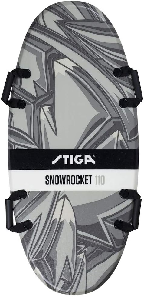 Stiga Unisex-Youth Snowrocket Foamboard 110 cm Schwarz, 110 cm Schwarz