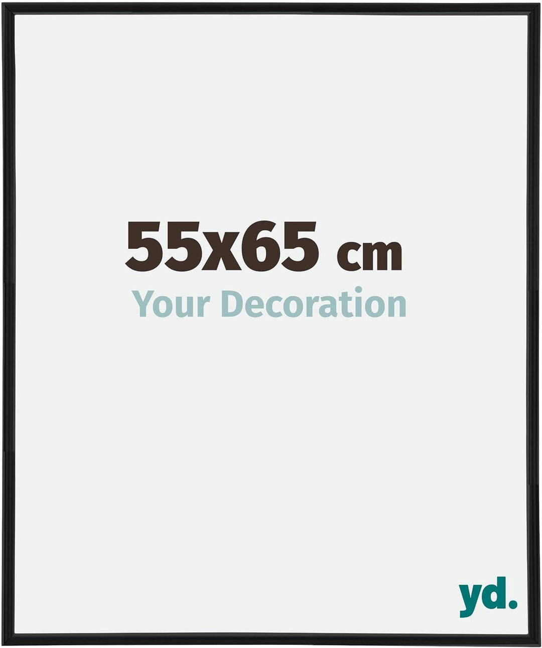 yd. Your Decoration - Bilderrahmen 55x65 cm - Bilderrahmen aus Kunststoff mit Acrylglas - Ausgezeich