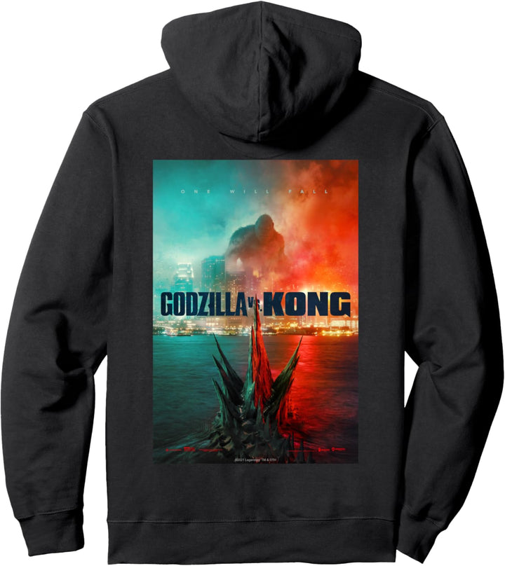 Godzilla vs Kong - Official Poster Pullover Hoodie