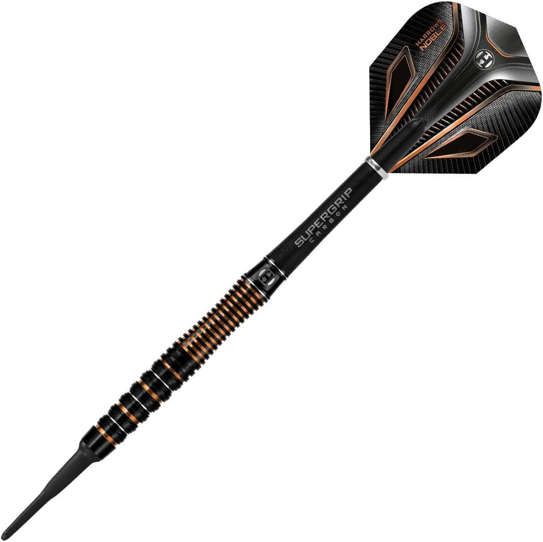 Harrows Soft Darts Noble 90% Tungsten Softtip Dart Softdart Hochwertiger Tungsten Dart mit Schäften